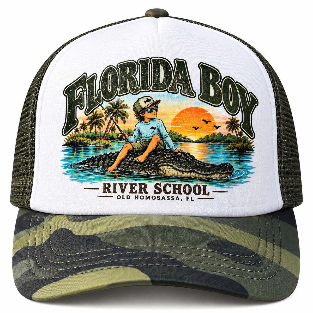 Florida Boy Trucker Hat